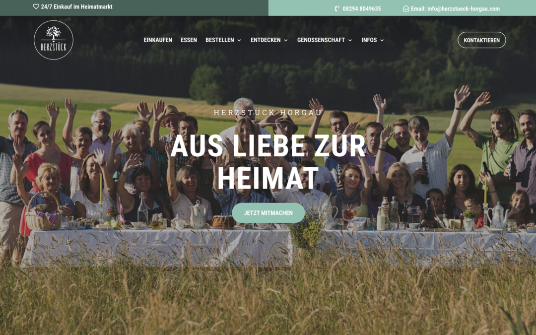 Unsere neue Webseite!!